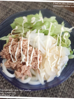簡単♡新玉ねぎのサラダうどん-レシピのメイン写真