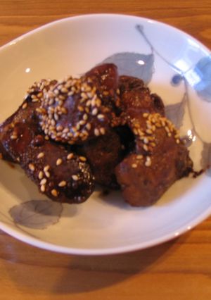 レバーの甘みそ炒め-レシピのメイン写真