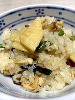 山菜おこわ-レシピのメイン写真