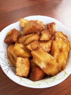ちくわぶと厚揚げの甘辛煮☆-レシピのメイン写真