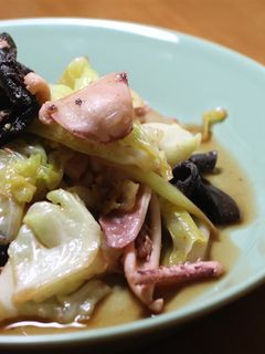 イカと木耳の炒め物-レシピのメイン写真