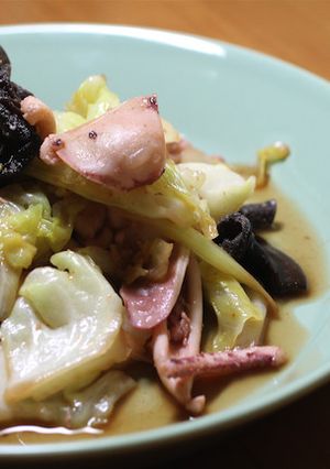 イカと木耳の炒め物-レシピのメイン写真