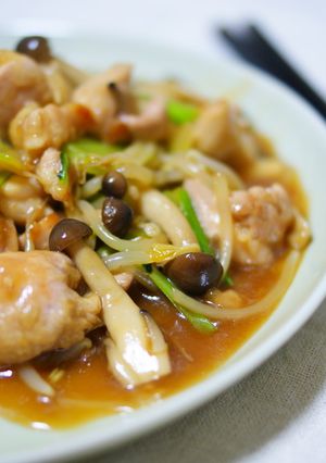 鶏肉ともやしのオイスター炒め-レシピのメイン写真
