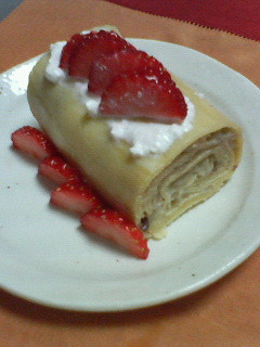 ベビー用ロールケーキ-レシピのメイン写真