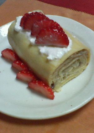 ベビー用ロールケーキ-レシピのメイン写真