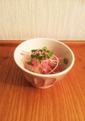 酢玉ねぎ＊紫玉ねぎと切り干し大根のサラダ-レシピのメイン写真