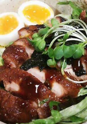 チョー簡単！！激ウマ～♥鶏の照り焼き丼❤-レシピのメイン写真