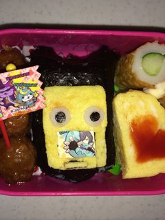 妖怪ウォッチ 妖怪パッド キャラ弁簡単-レシピのメイン写真