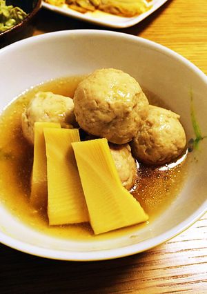 【とろみを】筍入りの鶏団子【すこし】-レシピのメイン写真