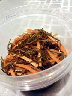 昆布と人参の煮物-レシピのメイン写真