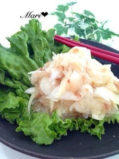 おいしっ♡新玉ねぎのさっぱり♡和風サラダ-レシピのメイン写真