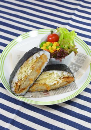 コロッケおにぎらず-レシピのメイン写真