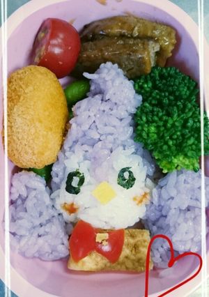 アロマ♪プリンセスプリキュアのキャラ弁-レシピのメイン写真