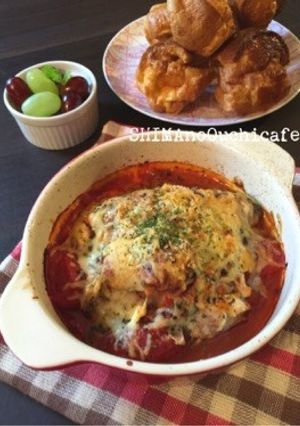 焼くだけで美味♪ブリの簡単トマトグラタン-レシピのメイン写真