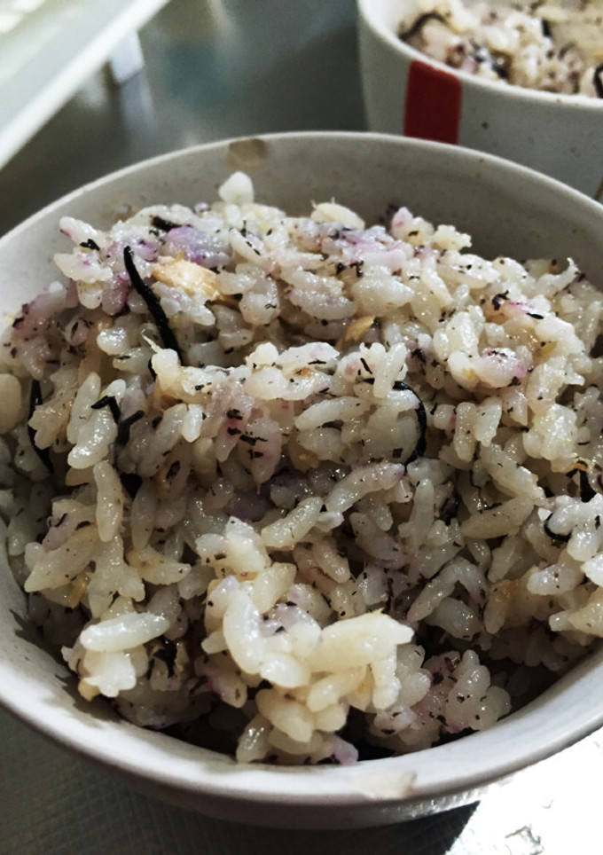 しそとひじきの炊き込みご飯風-レシピのメイン写真