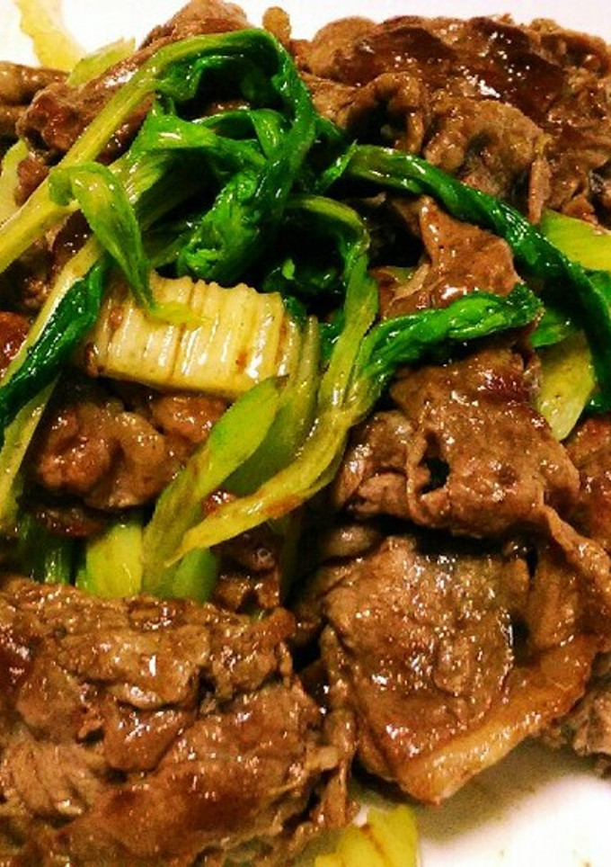 テキトーから生まれた･･牛肉のソース炒め-レシピのメイン写真
