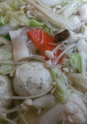 鶏団子のあったかスープ-レシピのメイン写真