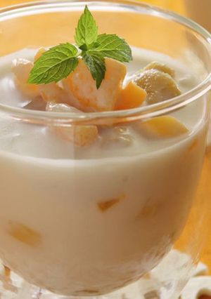 南国風ココナッツヨーグルト【天狗缶詰】-レシピのメイン写真