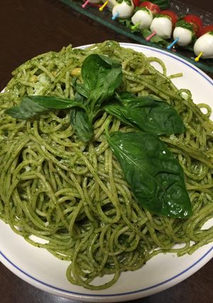 ジェノベーゼパスタ-レシピのメイン写真