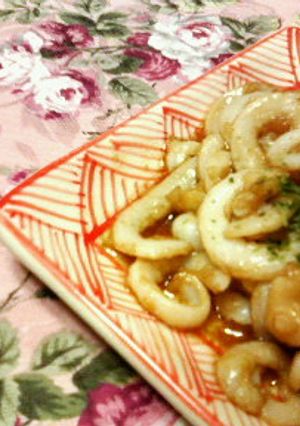 イカのソース焼き・・・イカ☆-レシピのメイン写真