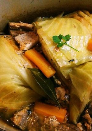 節約＊さば缶キャベツのカレートマト煮込み-レシピのメイン写真