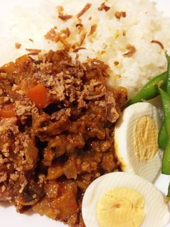 簡単!野菜たっぷりキーマカレー-レシピのメイン写真
