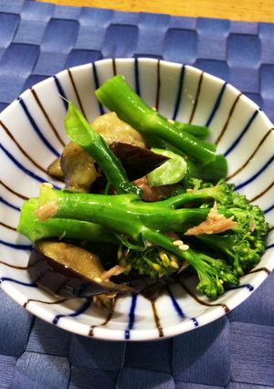 茄子とブロッコリーの中華和え-レシピのメイン写真
