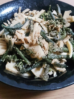 筍とわらびのごま和え-レシピのメイン写真