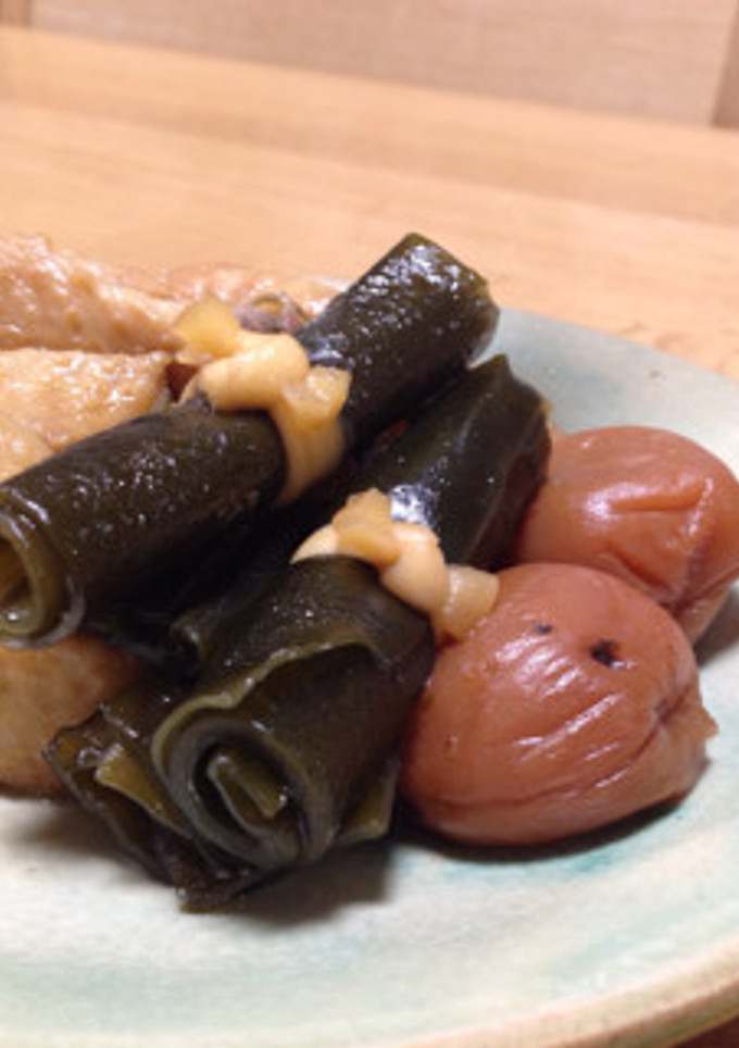 あっさり！手羽先と昆布のウメ煮-レシピのメイン写真