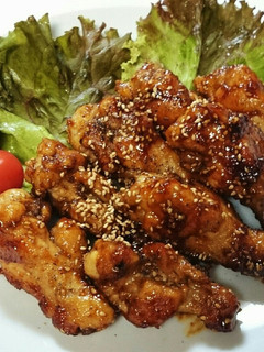 揚げない!手羽元ピリ辛チキン-レシピのメイン写真