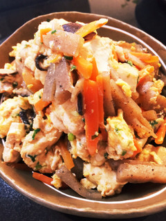子沢山AKKO'S やさしい卵 炒り豆腐-レシピのメイン写真