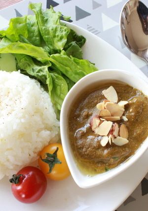 ミキサーで作るインド風ほうれん草のカレー-レシピのメイン写真
