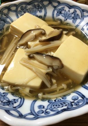 優し〜い味♡⑥絹豆腐の和風きのこあんかけ-レシピのメイン写真