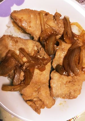 我が家のムネ肉生姜焼き♡-レシピのメイン写真