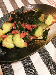 おつまみに!簡単梅きゅうり-レシピのメイン写真