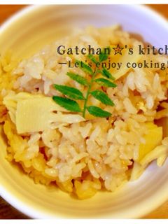 たけのこご飯♪-レシピのメイン写真