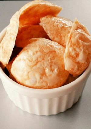 スライスチーズdeチーズせんべい-レシピのメイン写真