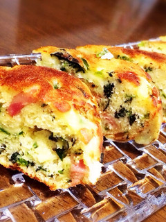 HMとほうれん草とベーコンのケークサレ-レシピのメイン写真