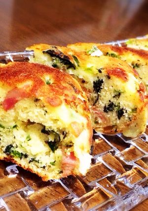 HMとほうれん草とベーコンのケークサレ-レシピのメイン写真