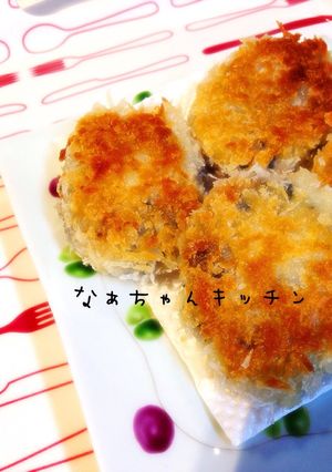 ひじき煮でコロッケ☆リメイクレシピ☆-レシピのメイン写真