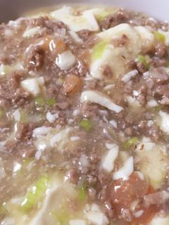 白麻婆豆腐-レシピのメイン写真