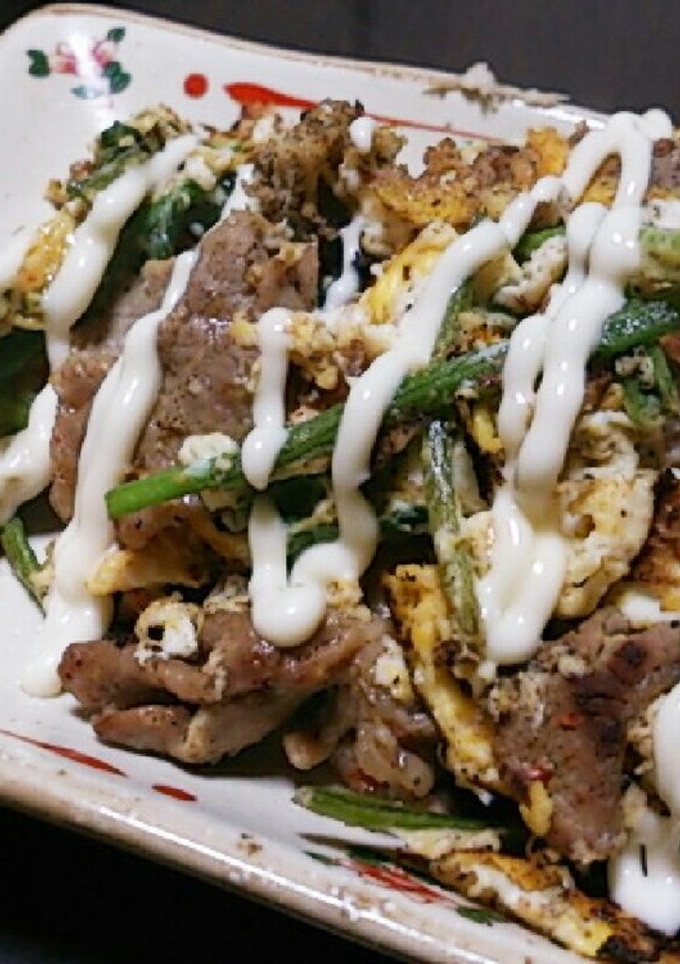 豚肉とほうれん草の豆板醤いため-レシピのメイン写真