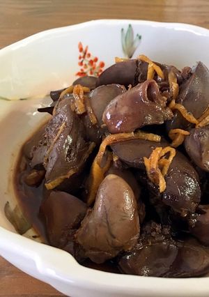 ふっくら鶏肝煮-レシピのメイン写真