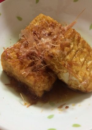 厚揚げニンニク醤油-レシピのメイン写真