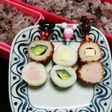 お弁当に♡ちくわ三兄弟♪