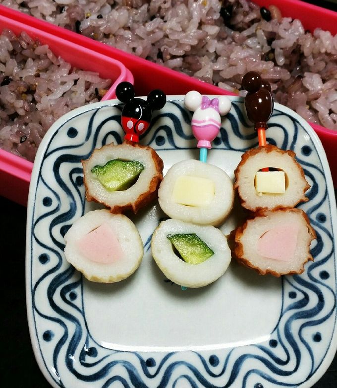 お弁当に♡ちくわ三兄弟♪-レシピのメイン写真