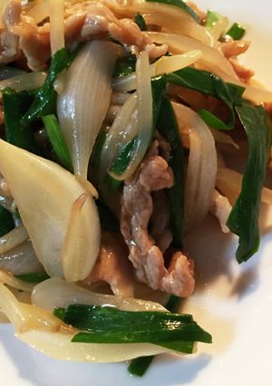 新玉ねぎ入り♪豚ニラもやしの醤油炒め-レシピのメイン写真