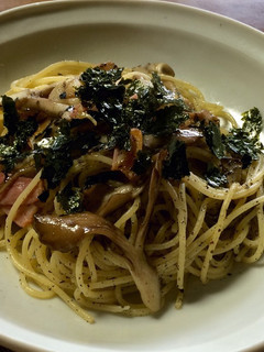 簡単!激ウマ!マイタケとベーコンのパスタ-レシピのメイン写真