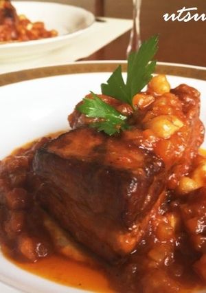 絶品✨フランス田舎風 豚肉のトマト煮込み-レシピのメイン写真