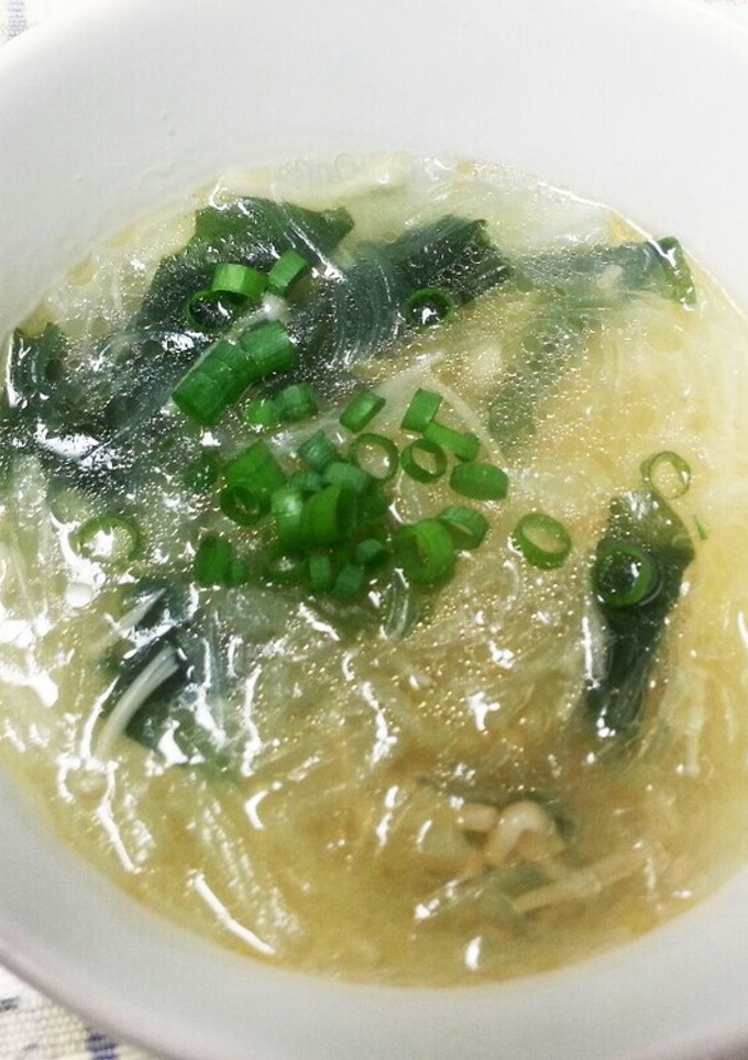 大根とえのきの中華ス—プ-レシピのメイン写真